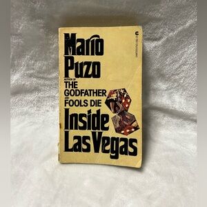 Inside Las Vegas by Mario Puzo 1977 paperback book